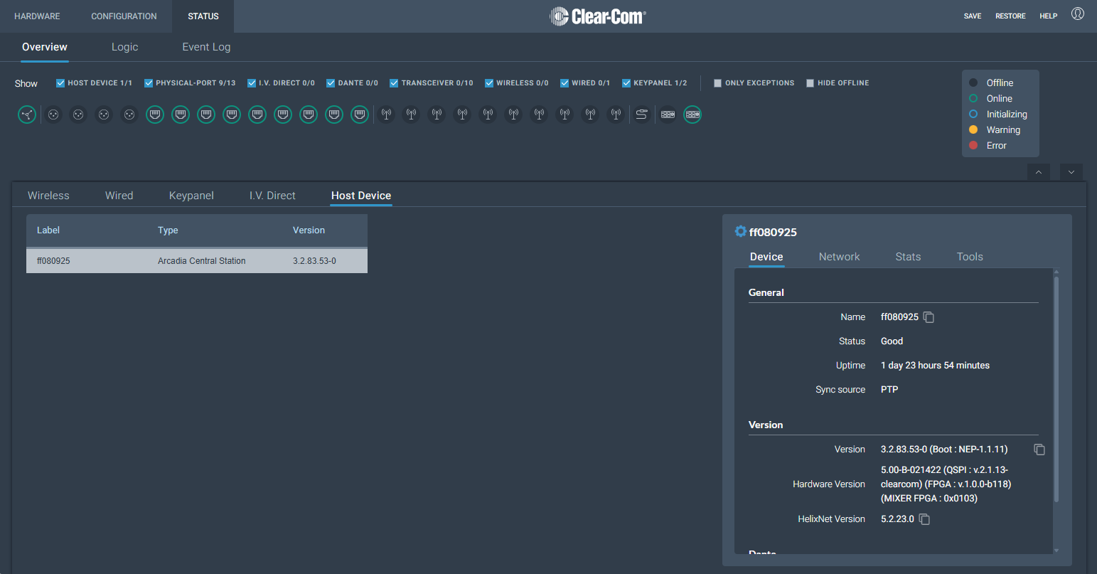 Status Page Status Page
