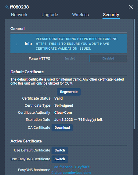 security page security page