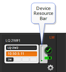 Resource bar