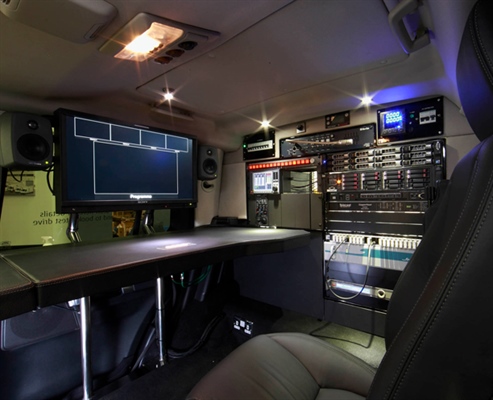 Recording - Broadcast Networks' Land Rover Live Production Vehicle Relies on Clear-Com Encore Partyline for Critical Communications