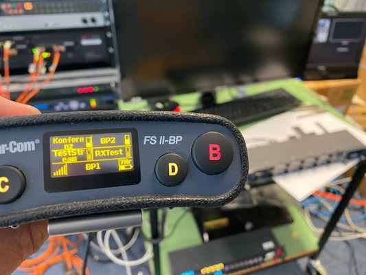 Recording - MCI’s XMedia.Lab Test Intercom Integration in SMPTE ST-2110-30 Environment