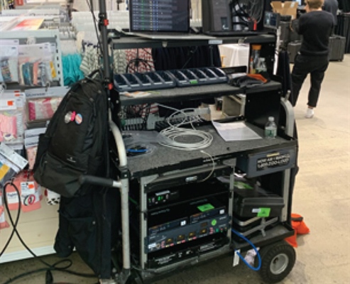 Recording - Clear-Com Wireless Technologies Prove Perfect Fit for Old Navy Commercial Shoot