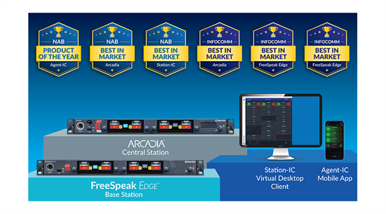 Recording - Clear-Com’s Trusted Agent-IC Mobile App Wins NAB Product of the Year for Remote Production