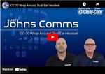 Just Johns Comms: CC-70 Wrap Around Dual Ear Headset