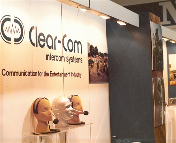 Clear-Com Booth, Back in the Day