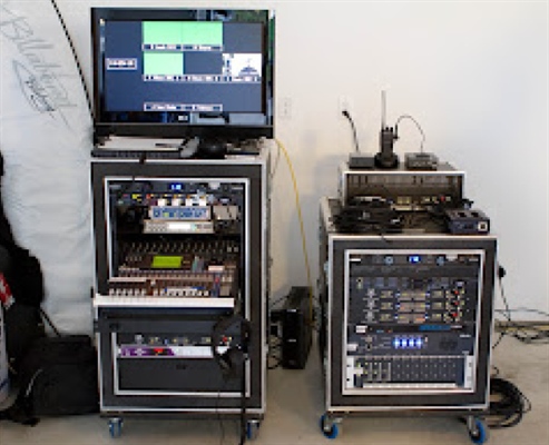 Recording - Television Production Team Reaches Peak Performance with Flexible Intercoms
