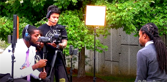 Recording - Year Up Students Go Pro with Clear-Com on the Lennon Bus