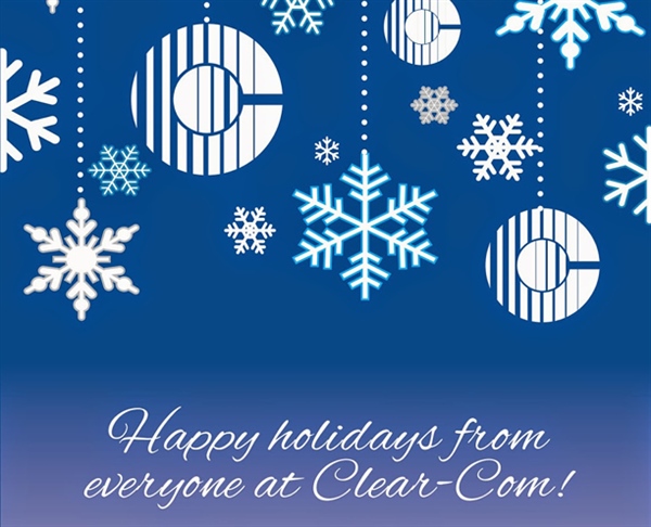 Happy Holidays from Clear-Com!