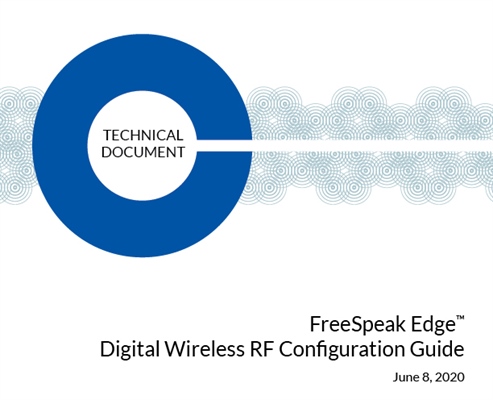 Recording - FreeSpeak Edge Digital Wireless RF Configuration Guide