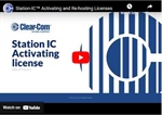 Station-IC Activating and Re-hosting Licenses