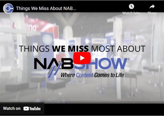 Recording - Things We Miss About NAB...