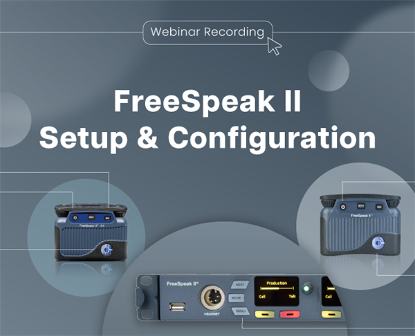 FreeSpeak II Setup & Configuration