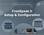 FreeSpeak II Setup & Configuration