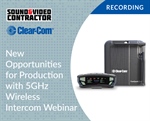 New Opportunities for Production with 5 GHz Wireless Intercom Webinar