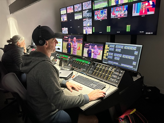 Recording - Clear-Com’s IP Comms Provide Scalability and Cost Efficiency for Broadcast Production of Australian Professional League