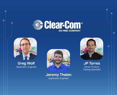 Recording - Clear-Com Accelerates Global Growth With Several Key Appointments