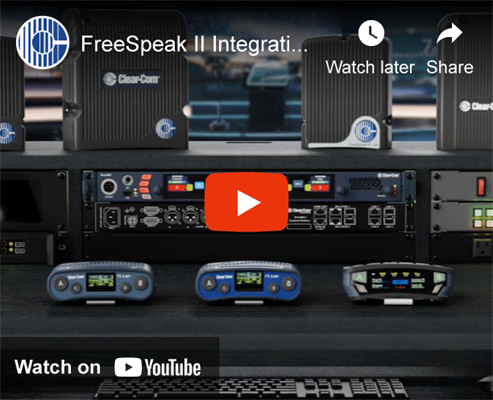 Recording - FreeSpeak II Integration with Arcadia Training
