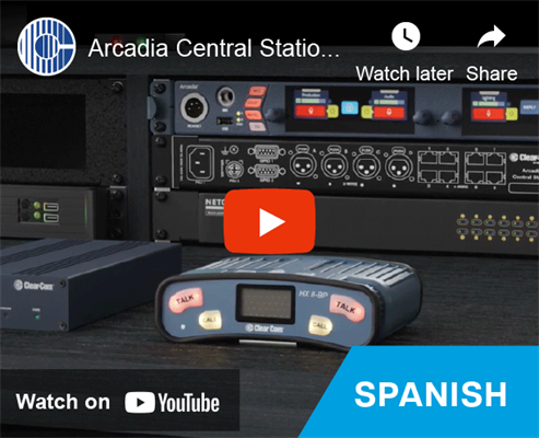 Recording - Arcadia Central Station + HelixNet Integration Training Video - SPANISH