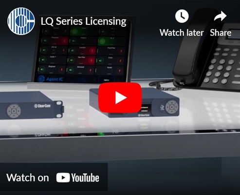 Recording - LQ Licensing Training Video