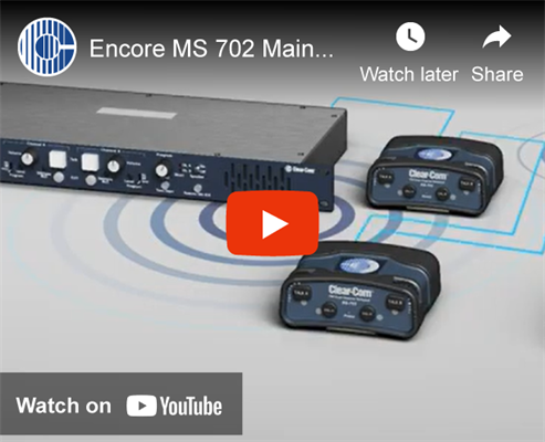 Recording - Encore MS-702 Training Video