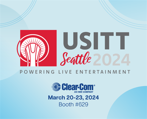 Recording - Clear-Com Set to Steal the Spotlight at USITT 2024