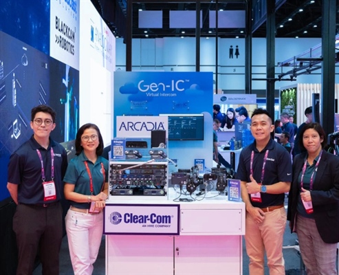 Recording - Clear-Com Strengthens alliance with Goldenduck in Thailand