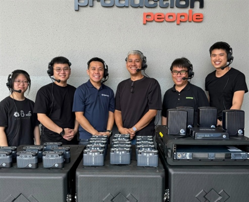 Recording - The Production People Enhance Client Experience with Clear-Com Arcadia Intercom System
