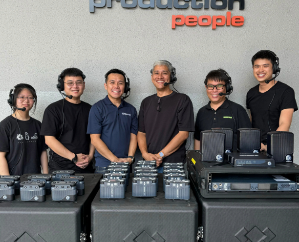 The Production People Enhance Client Experience with Clear-Com Arcadia Intercom System