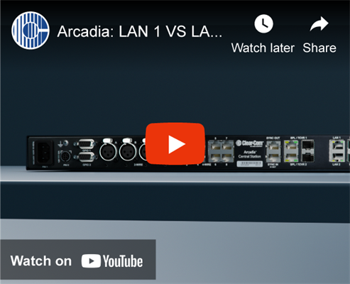 Recording - Arcadia: LAN 1 vs. LAN 2 Training Video