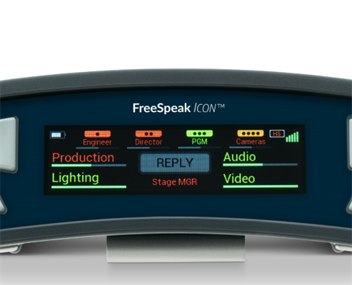 Recording - Clear-Com Launches The Next Best Intercom: FreeSpeak Icon beltpack