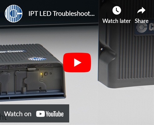 Recording - IP Transceiver LED Troubleshooting