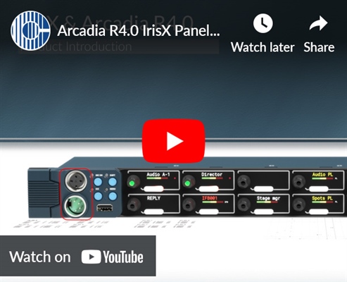 Recording - Arcadia Release 4 | IrisX Panel Integration Training Video