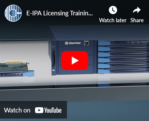 Recording - E-IPA Licensing Product Training Video