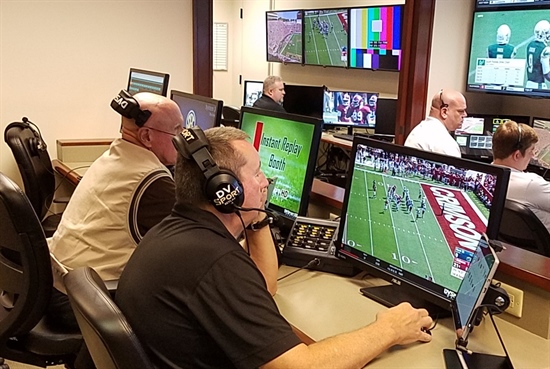 Recording - Division I College Football Conferences Centralize Instant Replay Operation with DVSport and Clear-Com